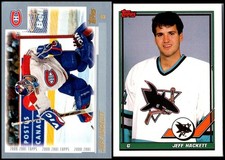 Topps Jeff Hackett (2) Card Lot - DON’T MISS OUT!