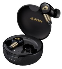 JVC Victor WOOD Master Wireless Earbuds ANC Bluetooth 6.0 Hi-Res 31.5H Black
