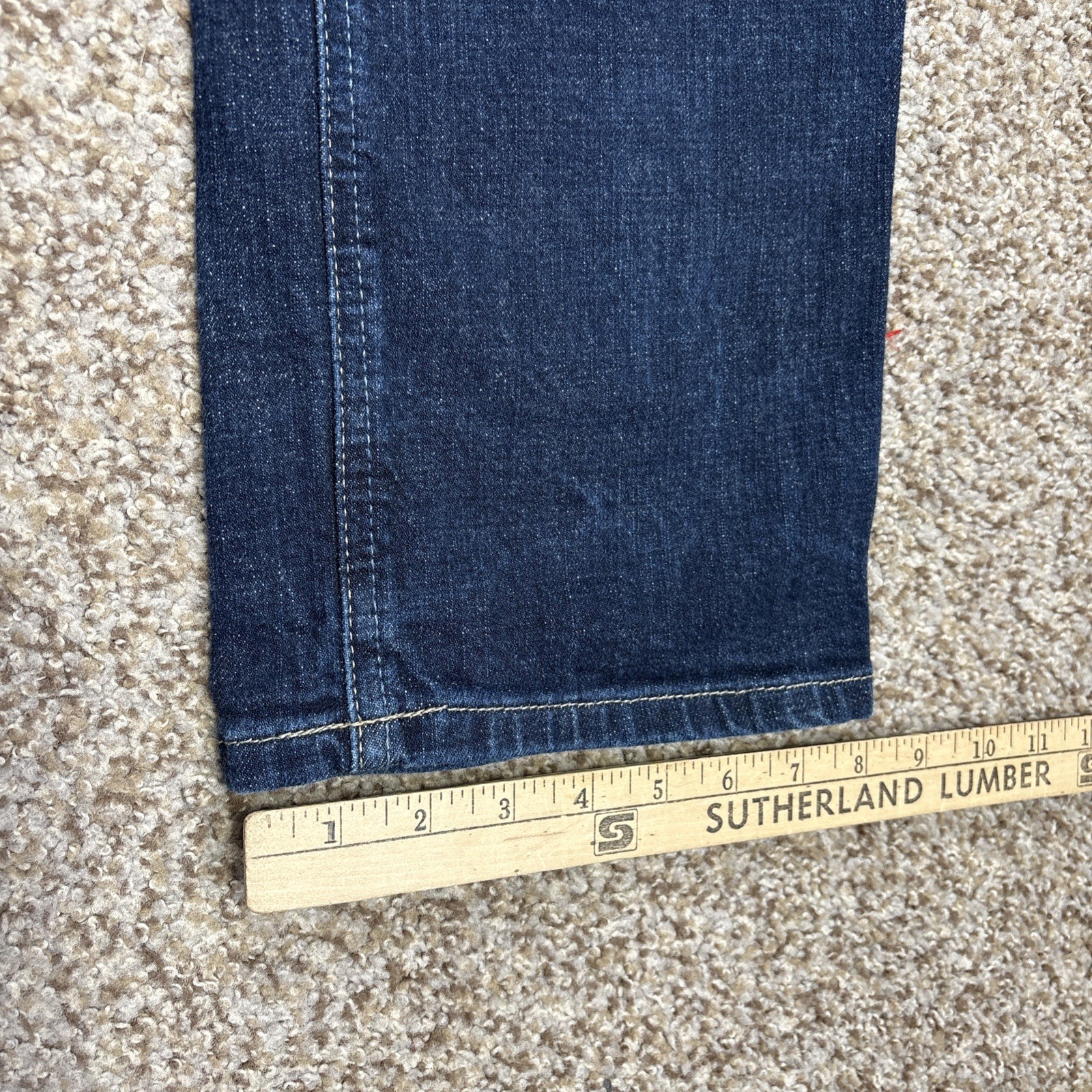 Ariat Legacy M1 Vintage Straight Leg Jeans Mens 40/32 Fits 39x32 Dark Denim - View 13