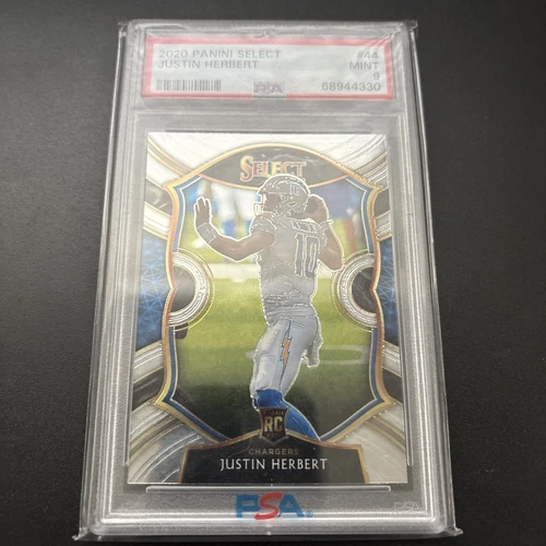 2020 Panini Select - Concourse Justin Herbert #44 (RC)