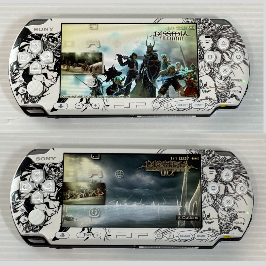 Sony PSP-3000 Console Final Fantasy FF Dissidia 012 Limited w/etc