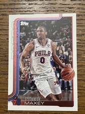 Tyrese Maxey 2025-26 Topps #21 Philadelphia 76ers