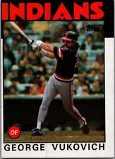 1986 Topps Baseball George Vukovich #483