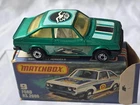 Vintage Matchbox 1-75 Series Ford RS 2000  No. 9 Original Box variant 1