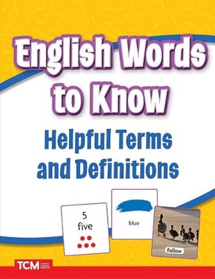 English Words to Know for Newcomers by Teacher Created Materials Paperback Book