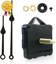 Clock Replacement Mechanism Kit Long Shaft Outdoor Quartz Movement Works