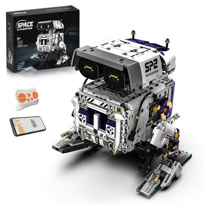 Programmable Biped Robot Technic Building Blocks Set,Remote Control＆App STEM ...