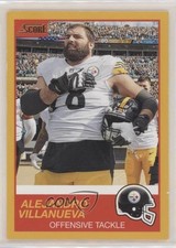 2019 Score Gold Alejandro Villanueva #118 0jl3