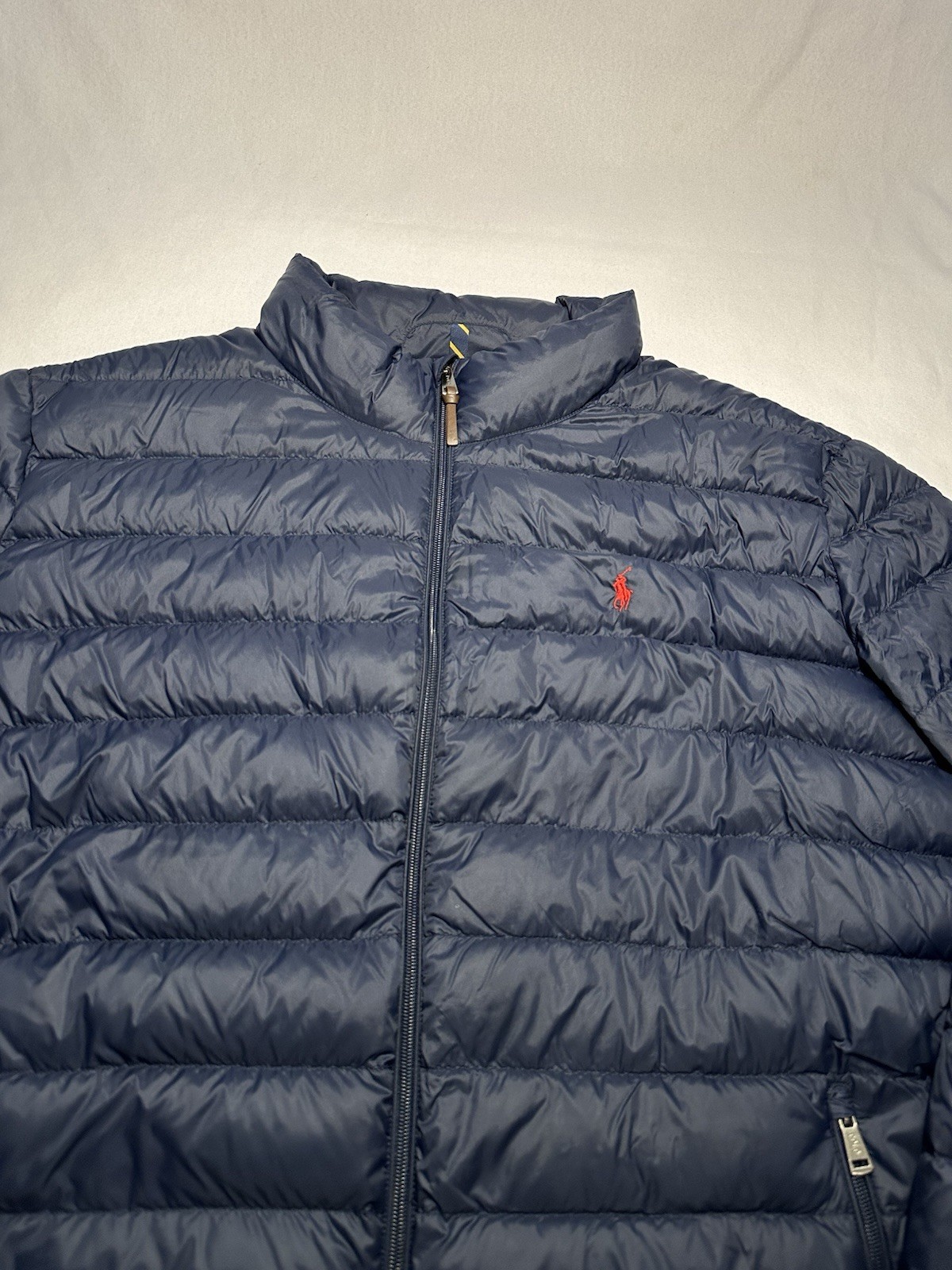 POLO RALPH LAUREN The Colden Packable Puffer Down Men’s Jacket Navy Sz 3XLT 3TGL