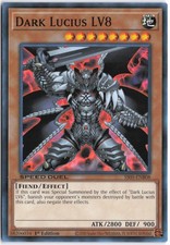 Yugioh - Dark Lucius LV8 SS05-ENB08 1st Edition - Speed Duel Decks: Twisted Nigh