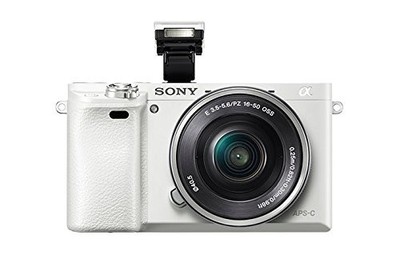 SONY α6000 ホワイト Sony Alpha Sony a6000 24.3 MP Digital SLR Camera - White (Body