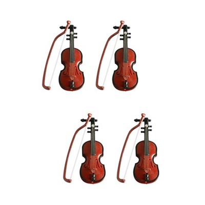  2 Count Geige Mini Musikinstrumente Für Kinder Musikinstrumente, Spielzeug