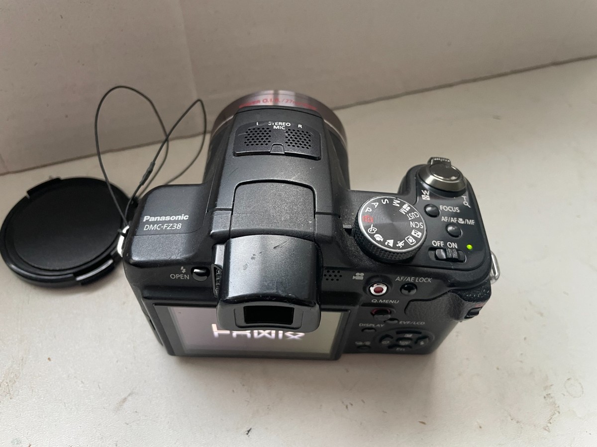 Panasonic LUMIX DMC-FZ38 12.1MP Digital Camera - Black for sale