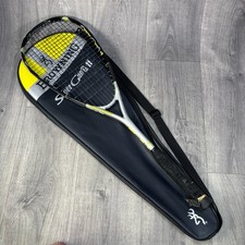 Browning Super Gun Ti Squash Racket Titanium Graphite Silver with Case