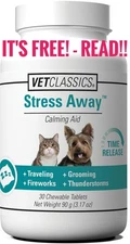 👉ITS FREE-READ!!👈Dog Cat Calming Relax Pills Treats 4 Anxiety Travel Grooming