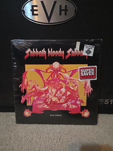 Black Sabbath Sabbath Bloody Sabbath Lp Vinyl 70s Early Press SEALED/Hype EX/M