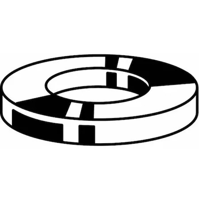 #ad Flat Washer For Screw Size 1 4quot; Steel Zinc Plated Finish 100 Pk $3.19