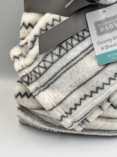 HB Hudson Baby Lion Chevron Stripes Security Blanket Lovey Walmart NEW - Picture 3 of 8