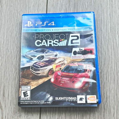 Project CARS 2 Day One Edition for Sony PlayStation 4 PS4 Racing E NTSC-U/C