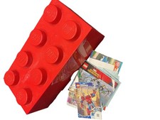 LEGO Storage Brick Box With Assorted Super Heroes Sets 6190