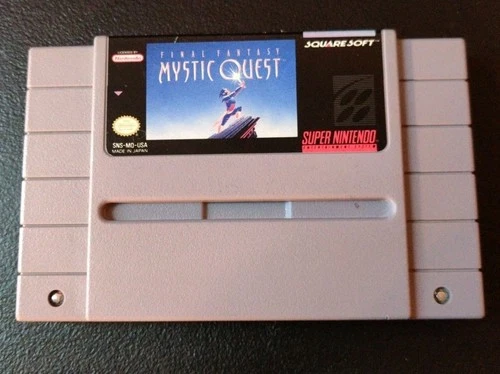 Final Fantasy Mystic Quest (Super Nintendo SNES, 1992) Cartridge Only