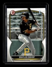 Braylon Bishop 2022 1ST Bowman #BP-90 Pirates Rookie FREE SHIPPING R1