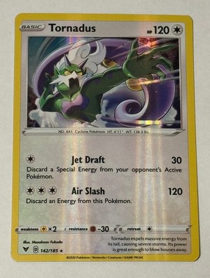 ERROR CARD (Holo Bleed) - Tornadus SWSH04: Vivid Voltage 142/185 - NM