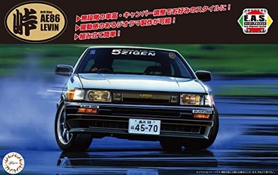 Fujimi 1/24 Touge Series No.1 Toyota HACHIROKU Levin AE86 Touge-1 F/S From Japan