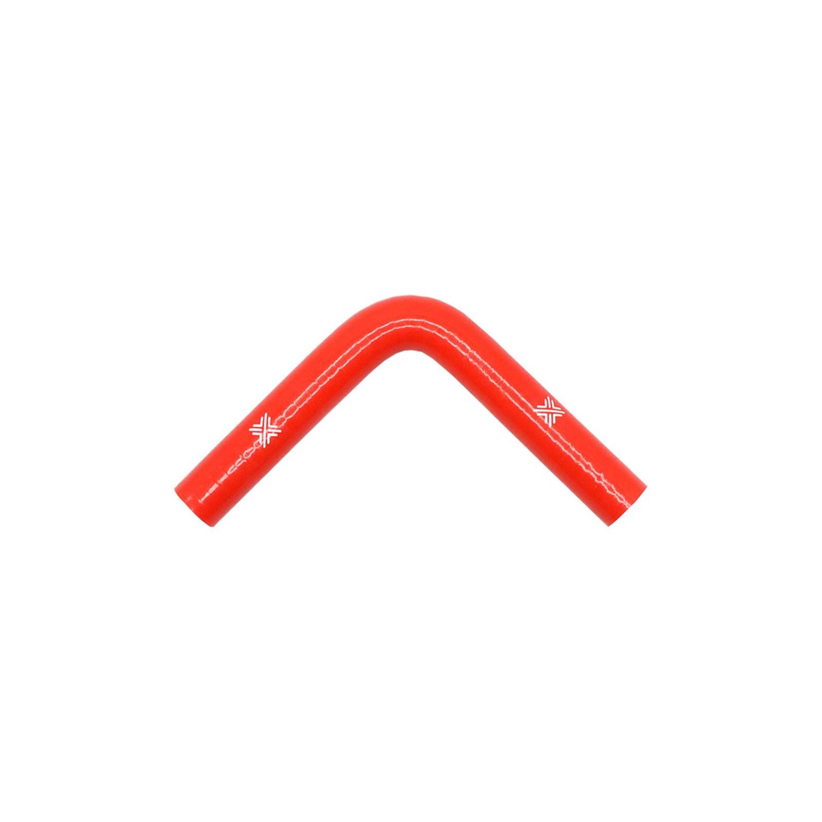 Pipercross Silicone Hose 90 Degree Elbow Bend 19mm Bore 4-Ply 152mm Legs Red