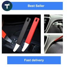 Car Trim Removal Tool Stainless Steel Pry Bar Door Panel Clip Fastener Remover