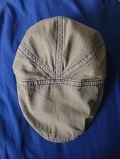 LIFE IS GOOD MENS FADED  KHAKI NEWSBOY STYLE CAP - (L/ XL)