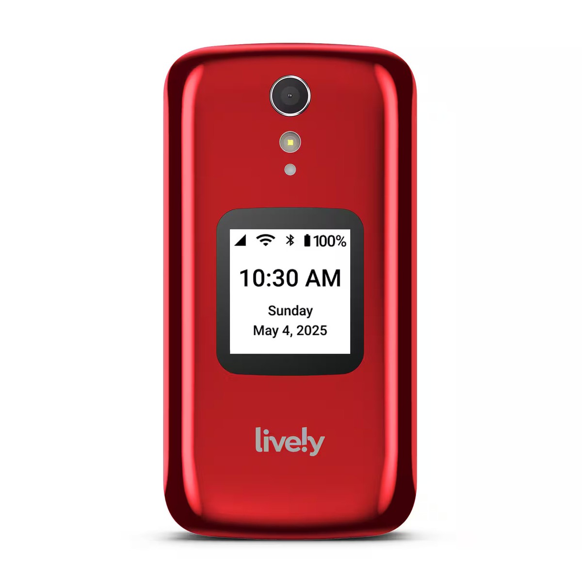 jitterbug flip 赤 Lively® - Jitterbug Flip2 Cell Phone for Seniors - Red | eBay