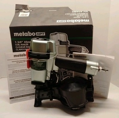 Metabo HPT Coil Nailer NV 45AB2 1-3/4'' 45mm Coil Nailer