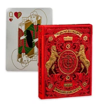 Tavern on the Green Red Limited Edition Playing Cards Theory11