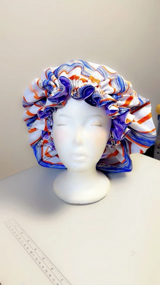 Annie Extra Ancho Borde Sedoso Capó Tela Premium Púrpura #68148 Foto 4 de 4