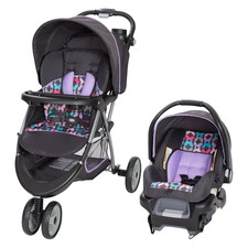 EZ Ride 35 Travel System: Lightweight Stroller  Infant Car Seat Combo, Sophia