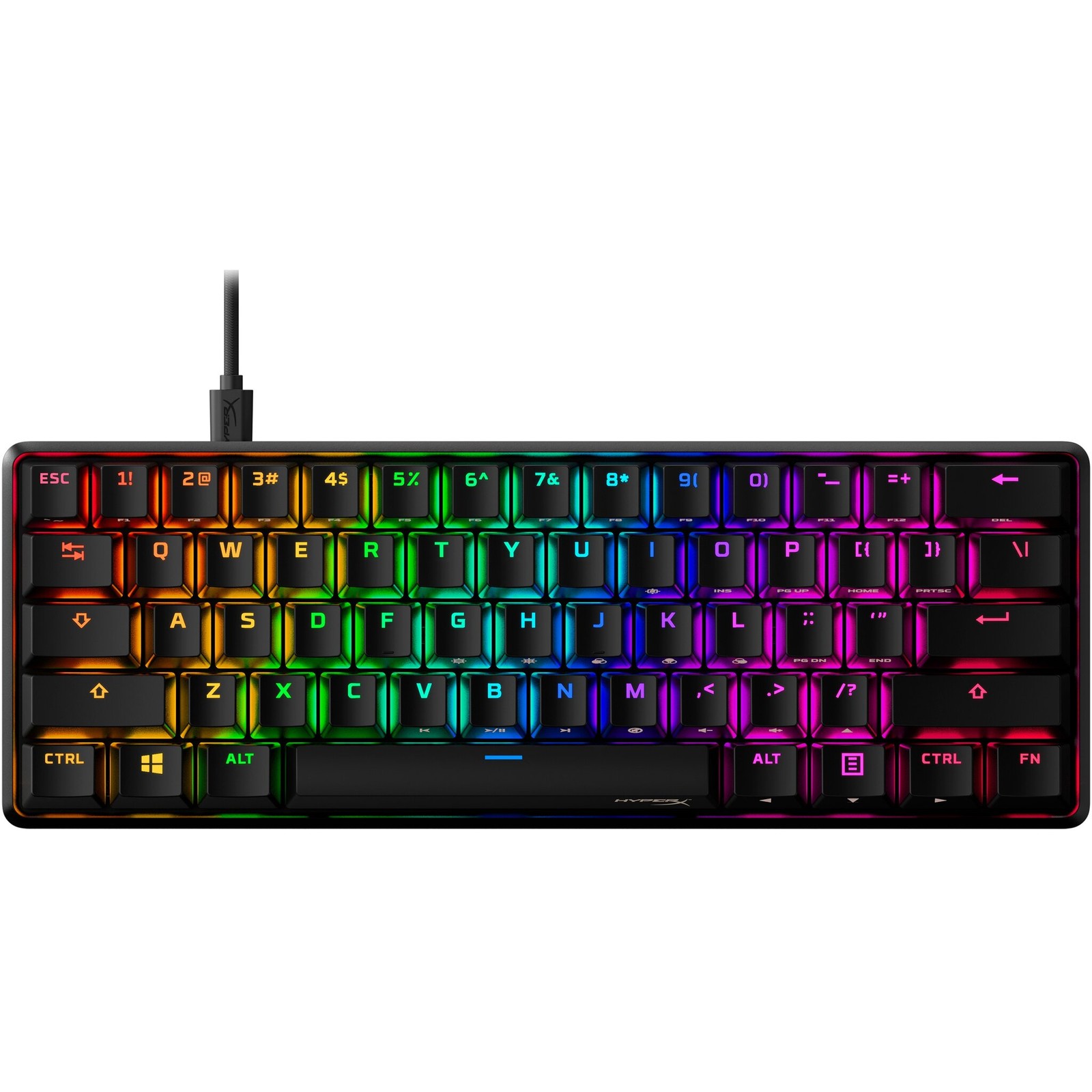 HP Tastiera meccanica HyperX Alloy Origins 60 con retroilluminazione RGB