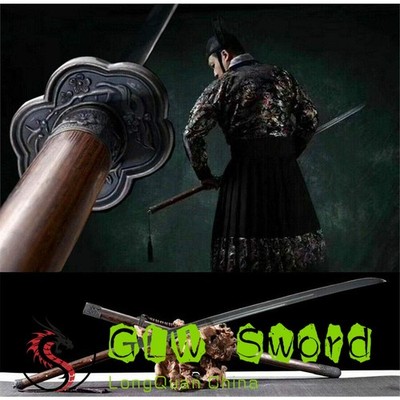 Chinese KungFu Sword Katana Saber Miao Dao Sharp High Manganese Steel Fighting
