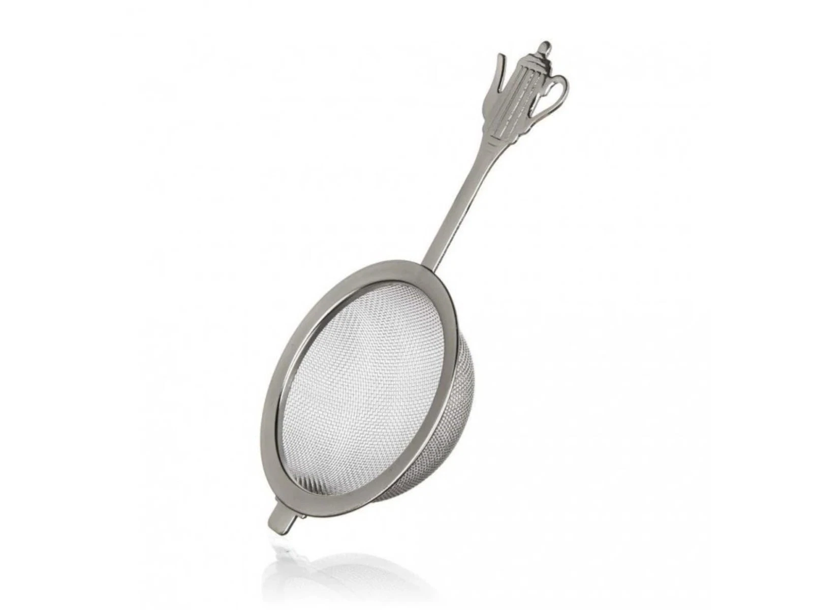 Stainless Steel Fine Mesh Loose Tea Strainer with Kettle on Handle...