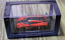 AUTOart Koenigsegg One:1 Mini Car 1/64 Orange New [Age 13+]