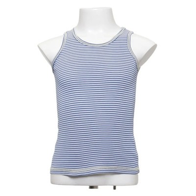 Entry, Tank­top, Größe: 98/104, Blau/Weiß, Baumwolle, Streifen #jqi