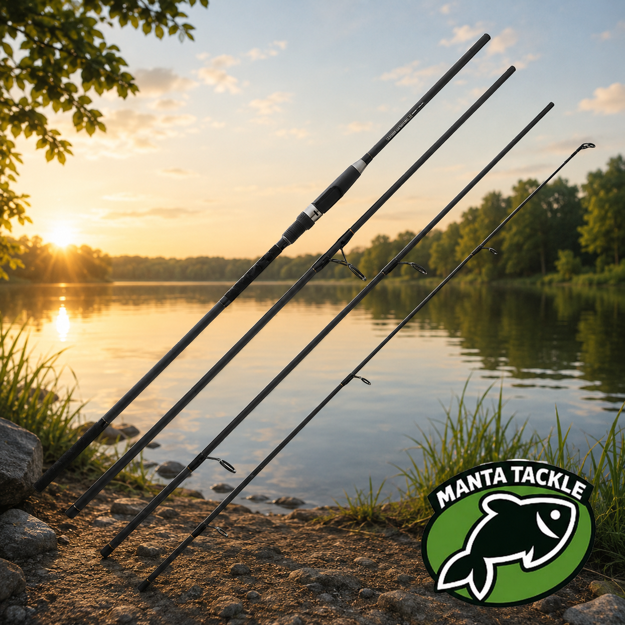 NEW Ngt Dynamic Carbon Travel Carp Fishing Rod 11ft 2.75lb TC 4pc