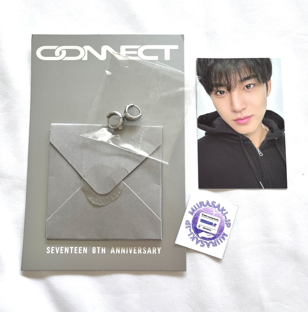 SEVENTEEN 8thピアスMINGYU SEVENTEEN MINGYU 8th Anniversary Merchandise Earrings With