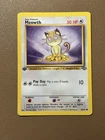 Pokémon Tcg Meowth 56/64 Jungle 1st Edition Non Holo LP