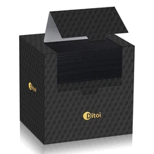 Face Towels, Disposable Black Paper Towels, Light Exfoliation for Oily Skin,Faci