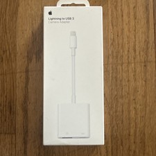 Genuine OEM Apple Lightning to USB 3 Camera Adapter A1619 - MX5J3AM/A