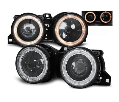 Headlights for BMW E30 1982 1983 1984 1985 1986-1994 Angel Eyes