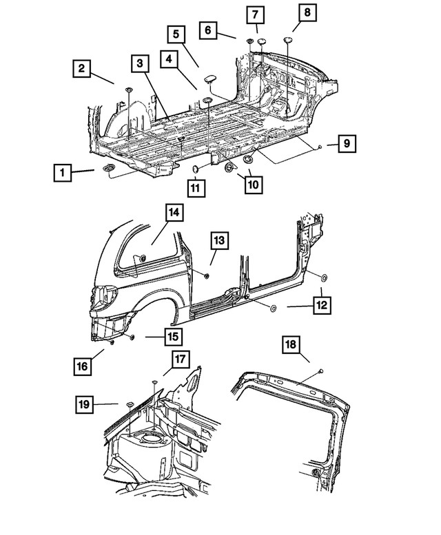 Genuine Mopar Plug 5020510AA