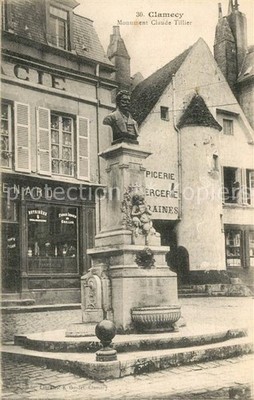 Clamecy Nievre Monument Claude Tillier
