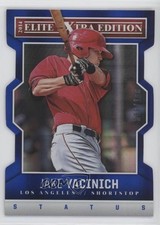 2014 Panini Elite Extra Edition Status Blue Die-Cut 8/100 Jake Yacinich #66 9su